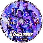 carátula cd de Vengadores - Endgame - Custom - V07