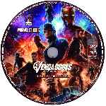 carátula cd de Vengadores - Endgame - Custom - V12