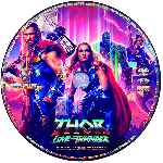 carátula cd de Thor - Love And Thunder - Custom - V11