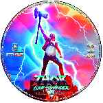 cartula cd de Thor - Love And Thunder - Custom - V12