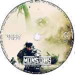 carátula cd de Monsters - El Continente Oscuro - Custom - V4