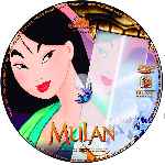 cartula cd de Mulan - Clasicos Disney - Custom - V10