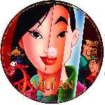 cartula cd de Mulan - Clasicos Disney - Custom - V11