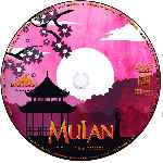 cartula cd de Mulan - Clasicos Disney - Custom - V12