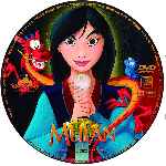 cartula cd de Mulan - Clasicos Disney - Custom - V13