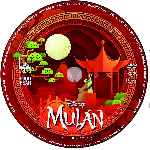 carátula cd de Mulan - 2020 - Custom - V10