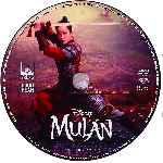 carátula cd de Mulan - 2020 - Custom - V12