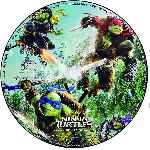 carátula cd de Ninja Turtles - Fuera De Las Sombras - Custom - V4