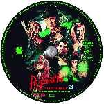 carátula cd de Pesadilla En Elm Street 3 - Los Guerreros Del Sueno - Custom - V3