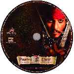carátula cd de Piratas Del Caribe - La Maldicion De La Perla Negra - Custom - V09