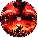 carátula cd de Las Cronicas De Riddick - Custom - V8
