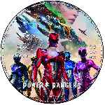 carátula cd de Power Rangers - 2017 - Custom - V08