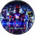 carátula cd de Power Rangers - 2017 - Custom - V12
