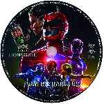 carátula cd de Power Rangers - 2017 - Custom - V13