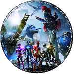 carátula cd de Power Rangers - 2017 - Custom - V15