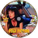 carátula cd de Pulp Fiction - Custom - V2