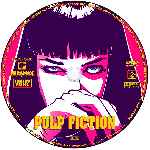 carátula cd de Pulp Fiction - Custom - V7