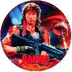 carátula cd de Rambo - Acorralado Parte 2 - Custom - V5