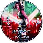 carátula cd de Resident Evil 2 - Apocalipsis - Custom - V5