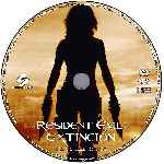 carátula cd de Resident Evil 3 - Extincion - Custom - V4