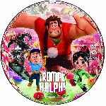 cartula cd de Rompe Ralph - Custom - V09