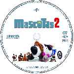 cartula cd de Mascotas 2 - Custom - V2