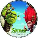 carátula cd de Shrek 4 - Shrek - Felices Para Siempre - El Capitulo Final - Custom - V7