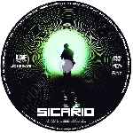 carátula cd de Sicario - 2015 - Custom - V5