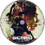 carátula cd de Sicario - 2015 - Custom - V9