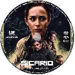 carátula cd de Sicario - 2015 - Custom - V10
