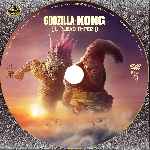 carátula cd de Godzilla Y Kong - El Nuevo Imperio - Custom - V8
