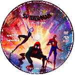 carátula cd de Spider-man - Un Nuevo Universo - Custom - V05
