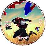carátula cd de Spider-man - Un Nuevo Universo - Custom - V06