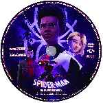 carátula cd de Spider-man - Un Nuevo Universo - Custom - V07