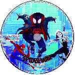 carátula cd de Spider-man - Un Nuevo Universo - Custom - V09