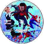 carátula cd de Spider-man - Un Nuevo Universo - Custom - V10