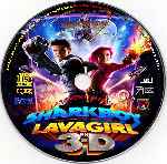 carátula cd de Las Aventuras De Sharkboy Y Lavagirl - 3d - Custom