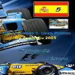 carátula frontal de divx de Gran Premio F1 - 2005 - Australia