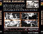 carátula trasera de divx de Viva Zapata