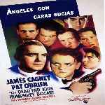 carátula frontal de divx de Angeles Con Caras Sucias