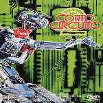 carátula frontal de divx de Cortocircuito 2