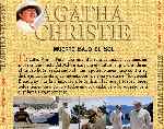 carátula trasera de divx de Agatha Christie - Poirot - Muerte Bajo El Sol