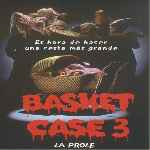 carátula frontal de divx de Basket Case 3