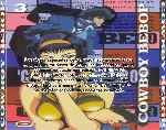 carátula trasera de divx de Cowboy Bebop - Volumen 3