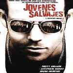 carátula frontal de divx de Jovenes Salvajes