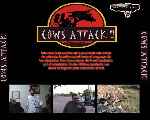 carátula trasera de divx de Cows Attack
