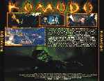 carátula trasera de divx de Komodo