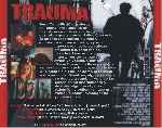 carátula trasera de divx de Trauma - 2004