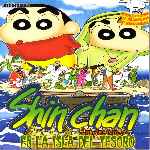 carátula frontal de divx de Shin Chan - En La Isla Del Tesoro