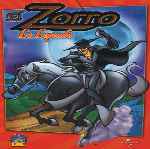 carátula frontal de divx de El Zorro - La Leyenda